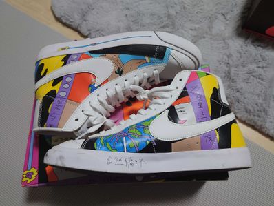 RUOHAN WANG × NIKE BLAZER MID FLYLEATHER