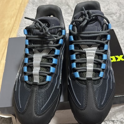 Nike Air Max 95 Big Bubble Tech "Black/University Blue"