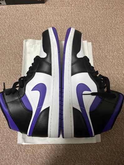 Nike Air Jordan 1 Mid "Black/Court Purple"