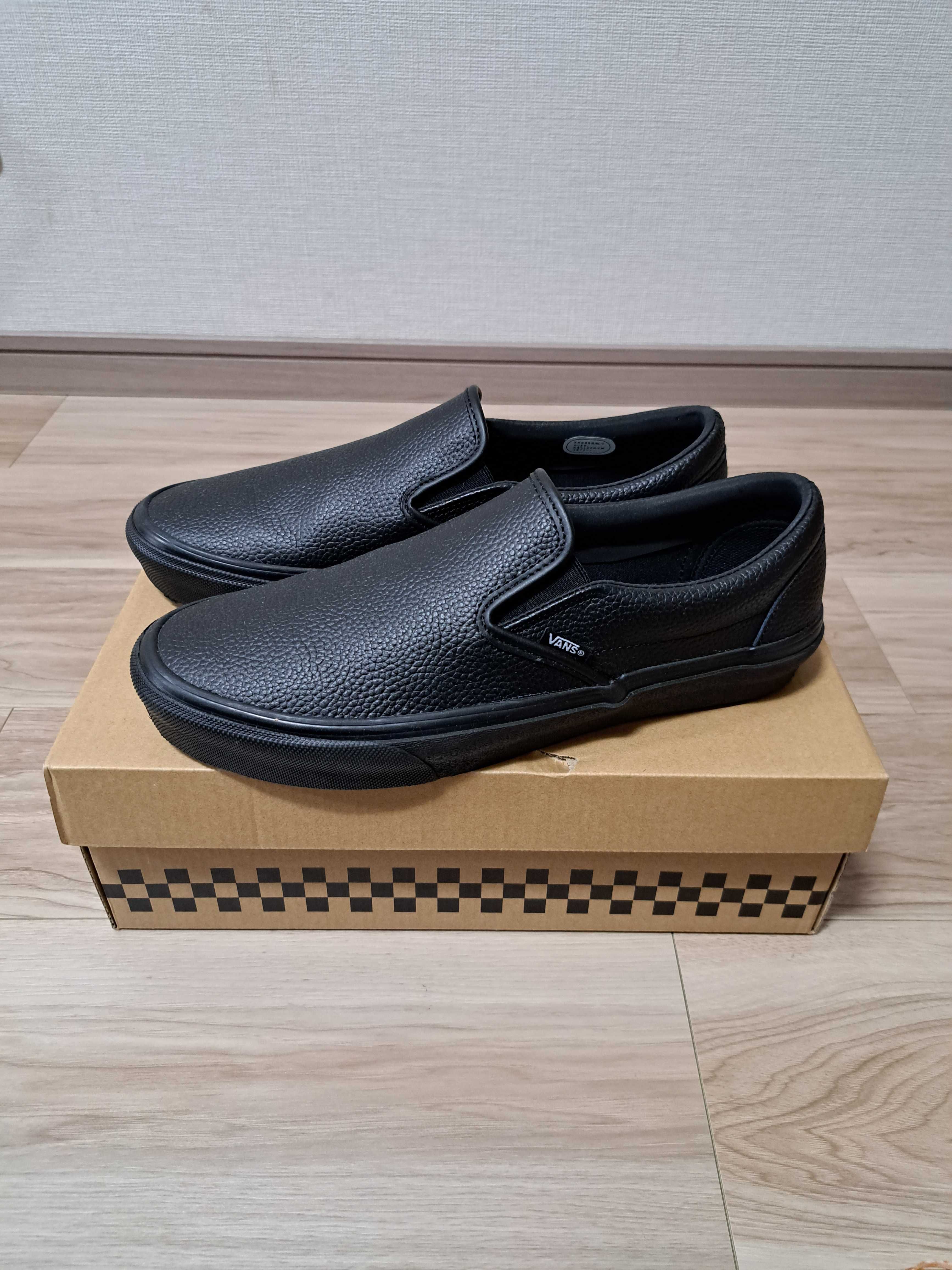 Vans Slip-On Leather "Black"