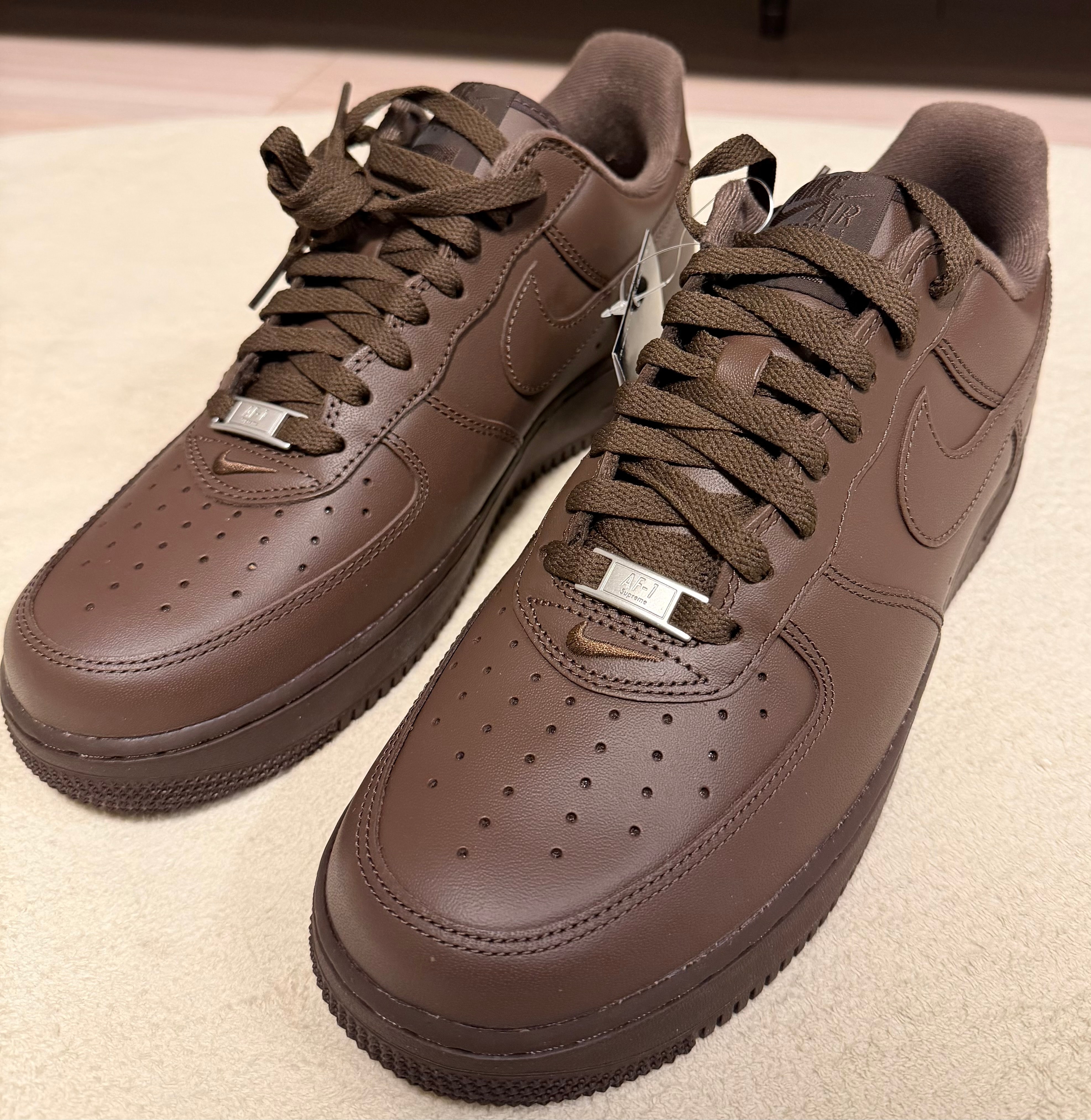 Supreme × Nike Air Force 1 Low "Baroque Brown"