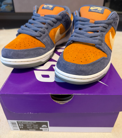 Nike SB Dunk Low Pro "Light Carbon and Monarch"