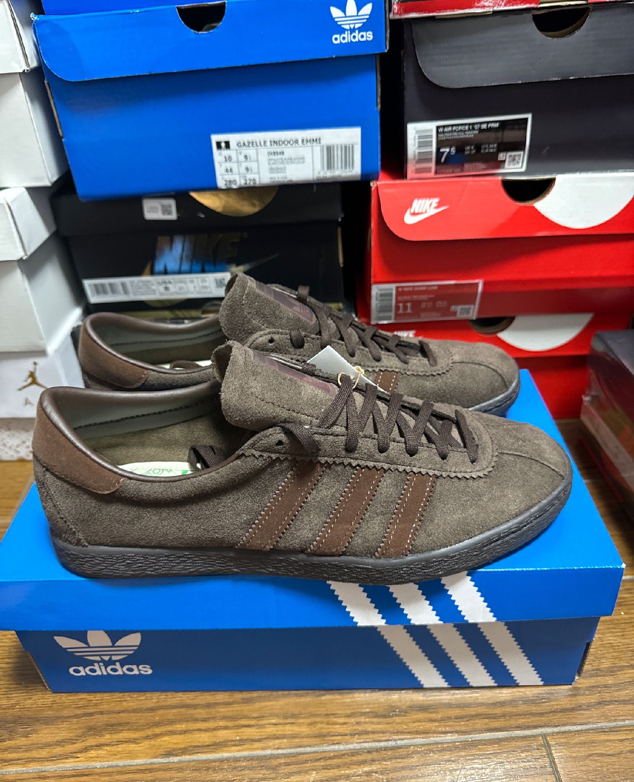 adidas Tobacco Gruen "Dark Brown"