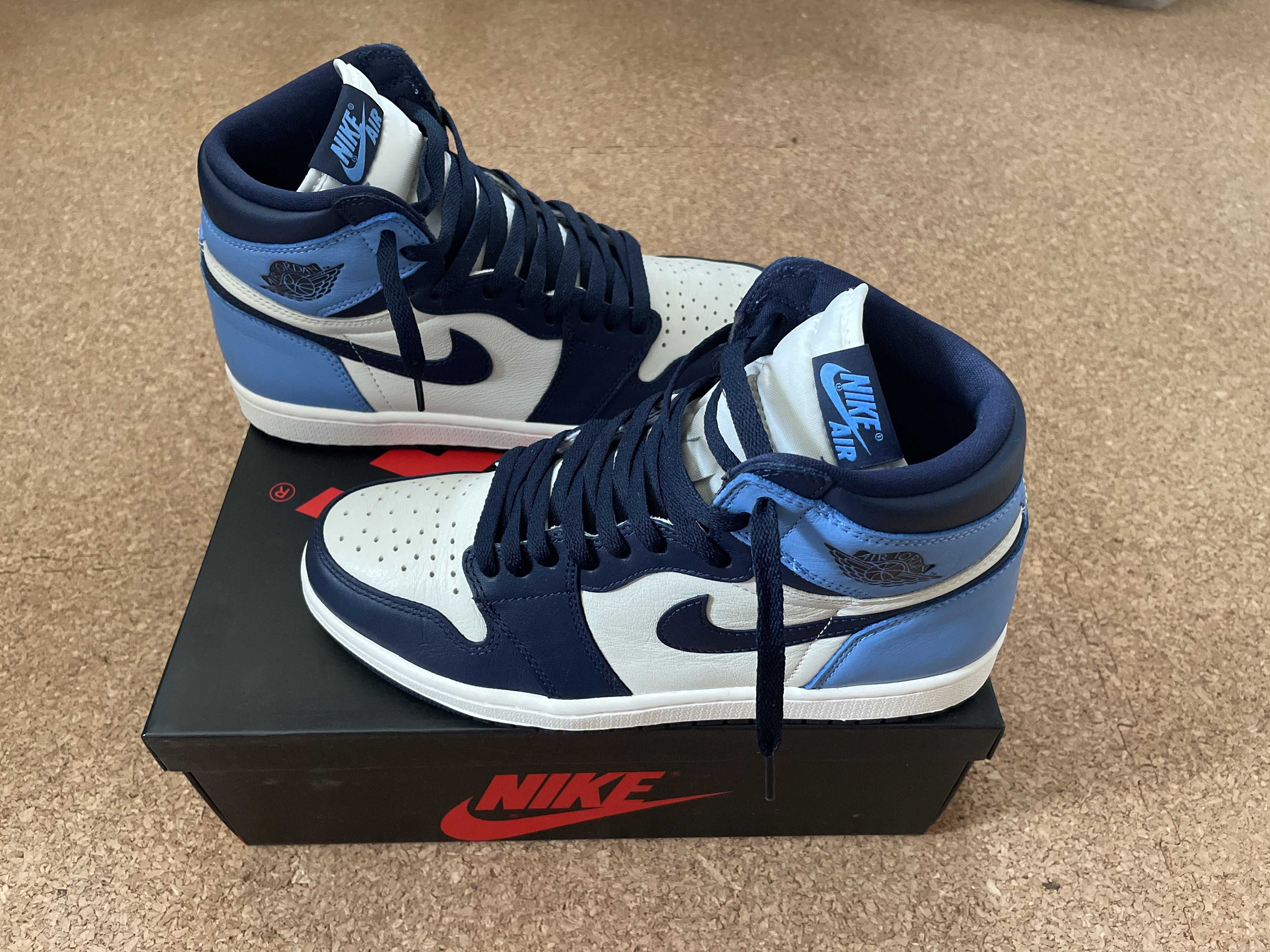 Nike Air Jordan 1 Retro High OG "Obsidian/University Blue"
