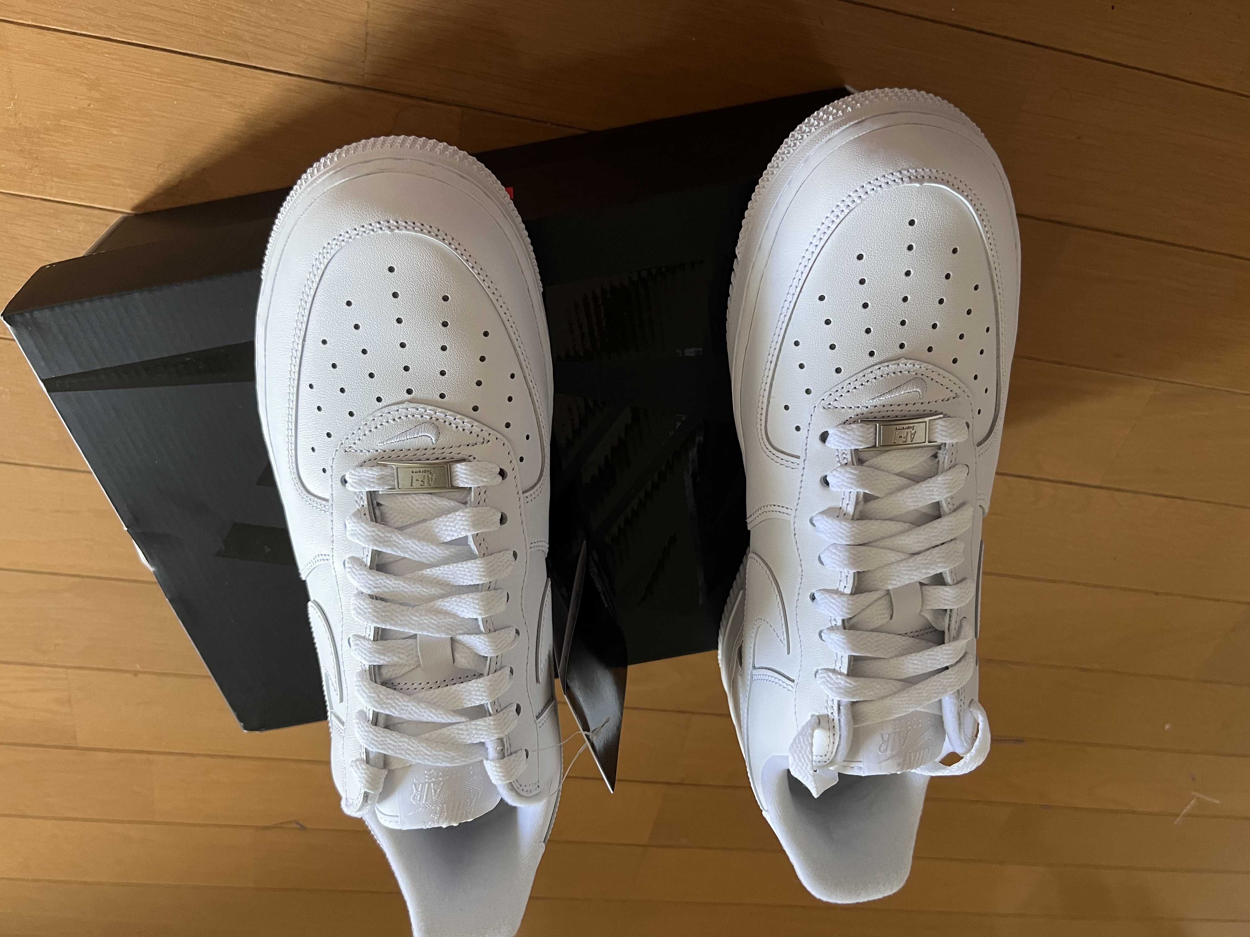 Supreme × Nike Air Force 1 Low "White"