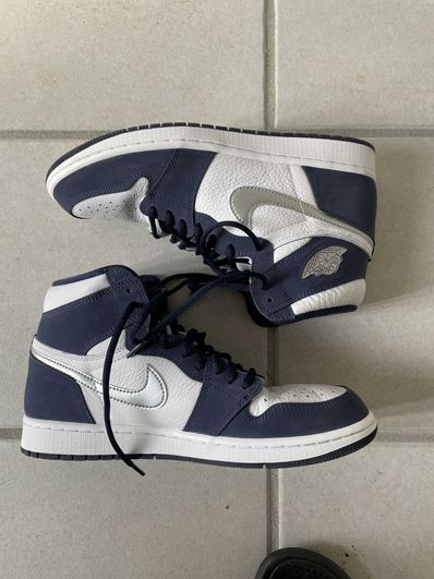 Nike Air Jordan 1 High OG CO.JP "White/Midnight Navy" (2020)(ブリーフケースなし)