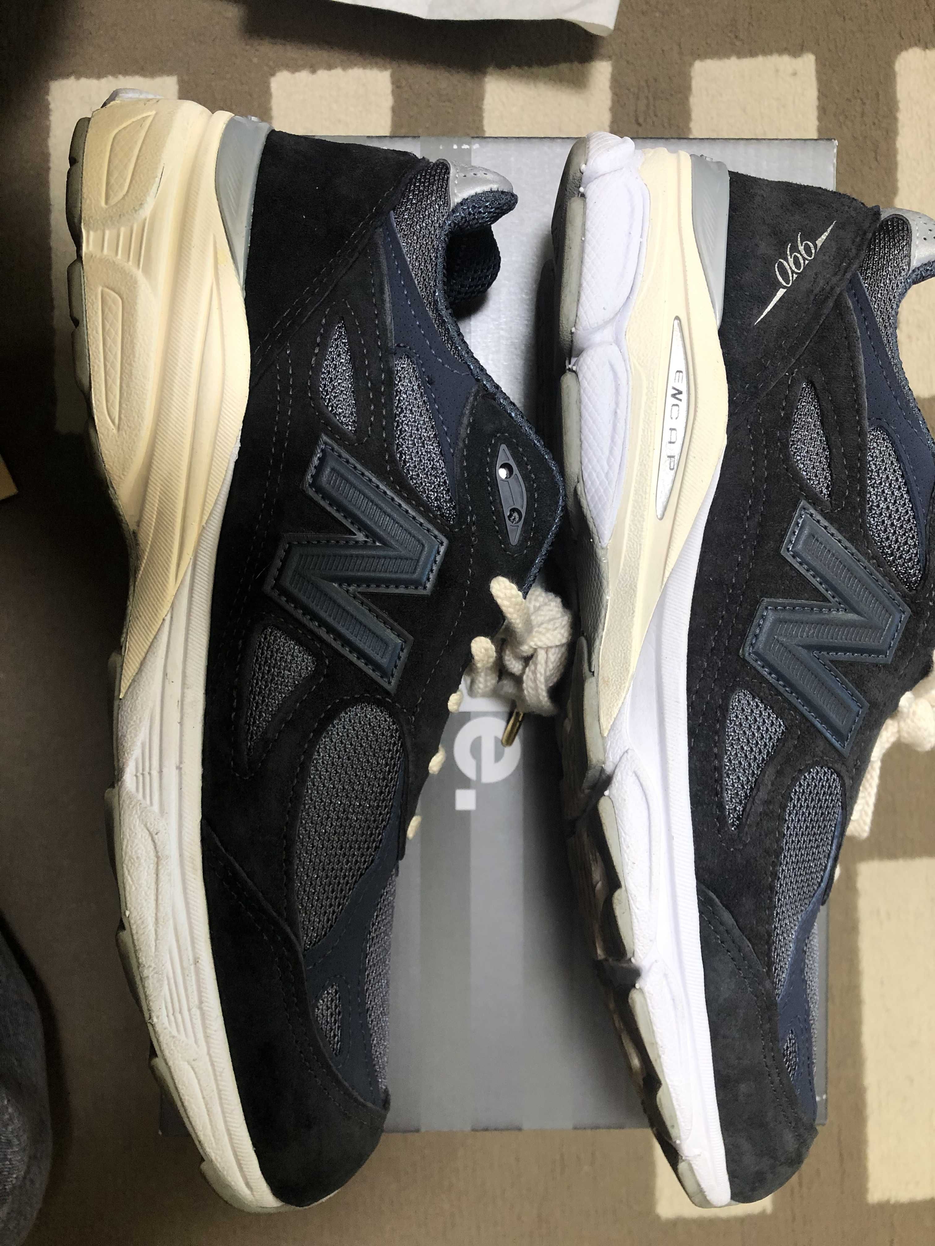 KITH Ronnie Fieg × New Balance 990V3 "Genesis/Navy"