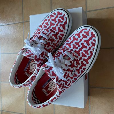 Supreme × Vans Monogram S Logo Skate ERA "Red"