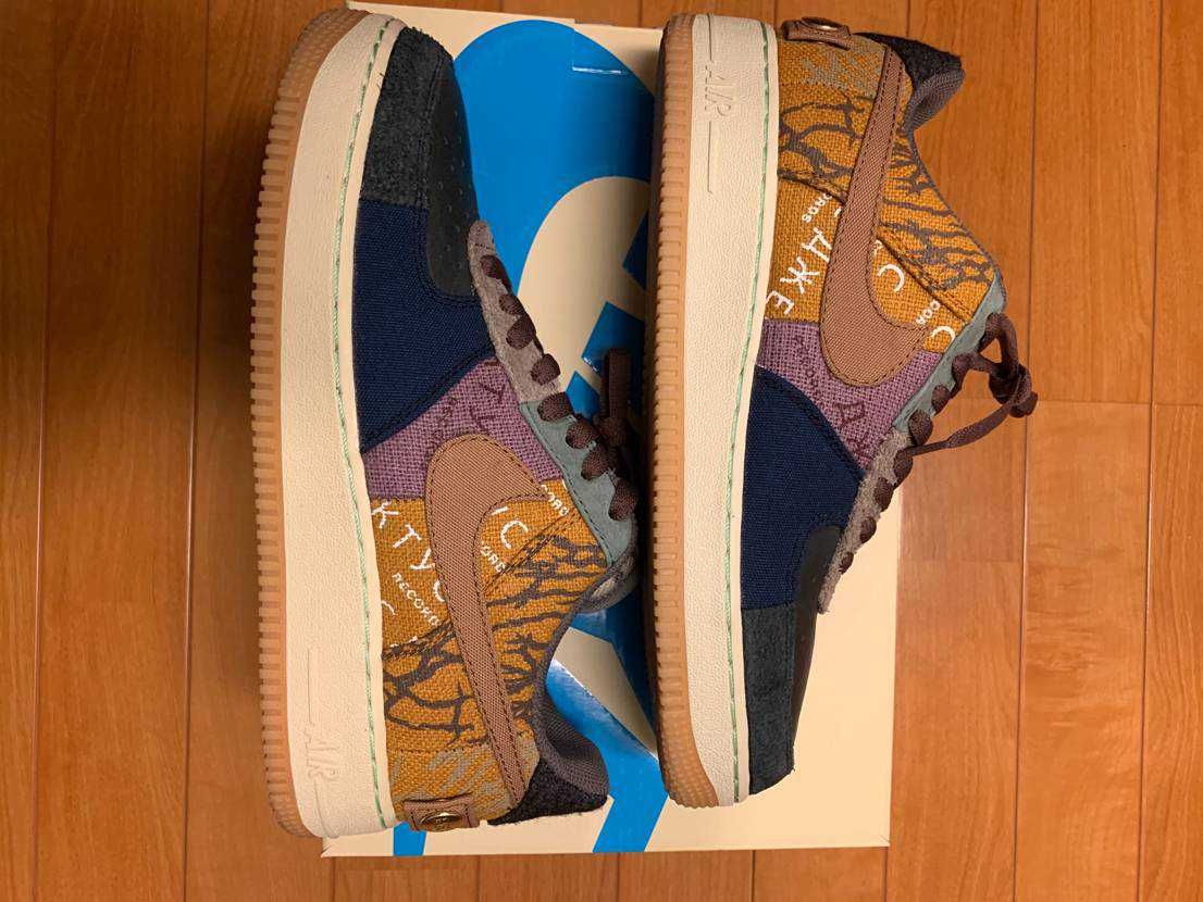 Travis Scott × Nike Air Force 1 Low Cactus Jack "Multi Color"