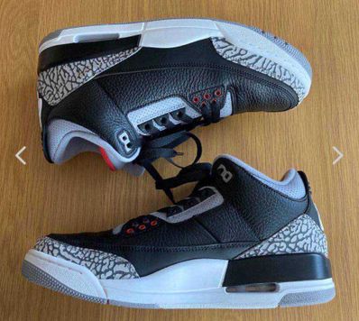 Nike Air Jordan 3 Retro OG "Black Cement" (2018)