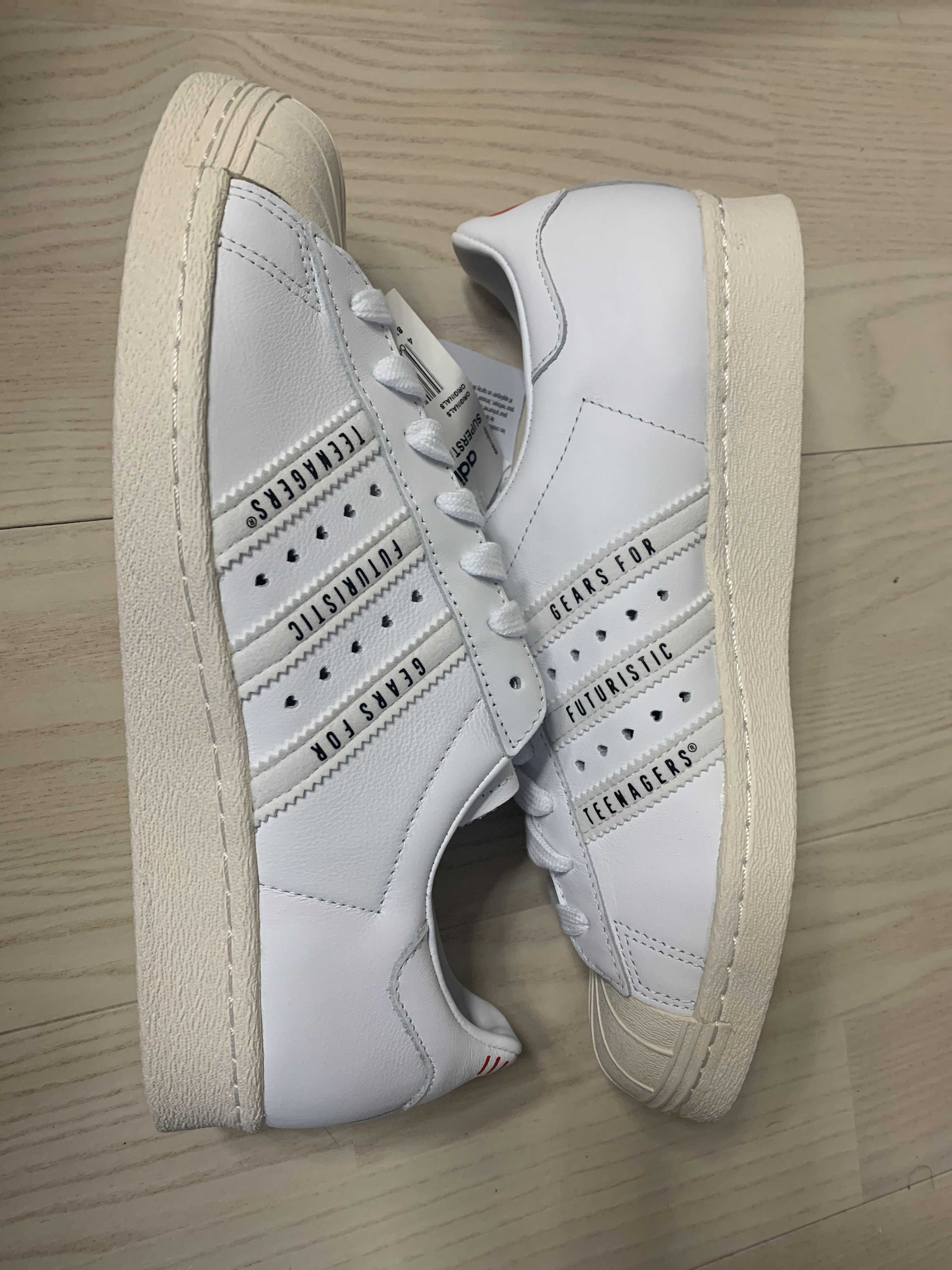 HUMAN MADE × adidas SUPERSTAR 80s "WHITE"