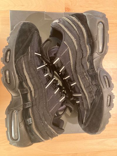 COMME des GARCONS × Nike Air Max 95 "Black"