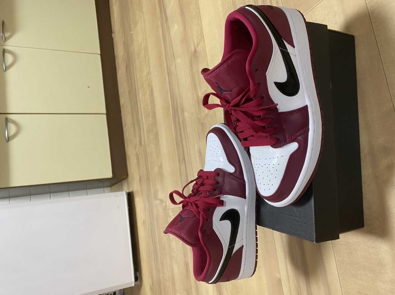 NIKE AIR JORDAN 1 LOW "NOBLE RED"