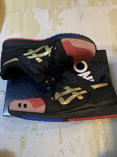 Ronnie Fieg × Asics Gel-Lyte III Tokyo Trio 252.1 "Black/Gold"