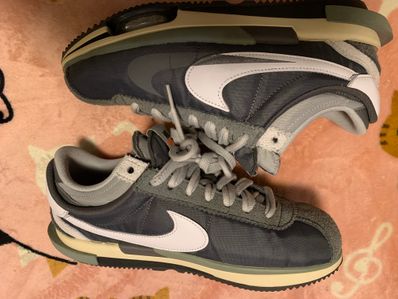 sacai × Nike Zoom Cortez "Iron Grey"