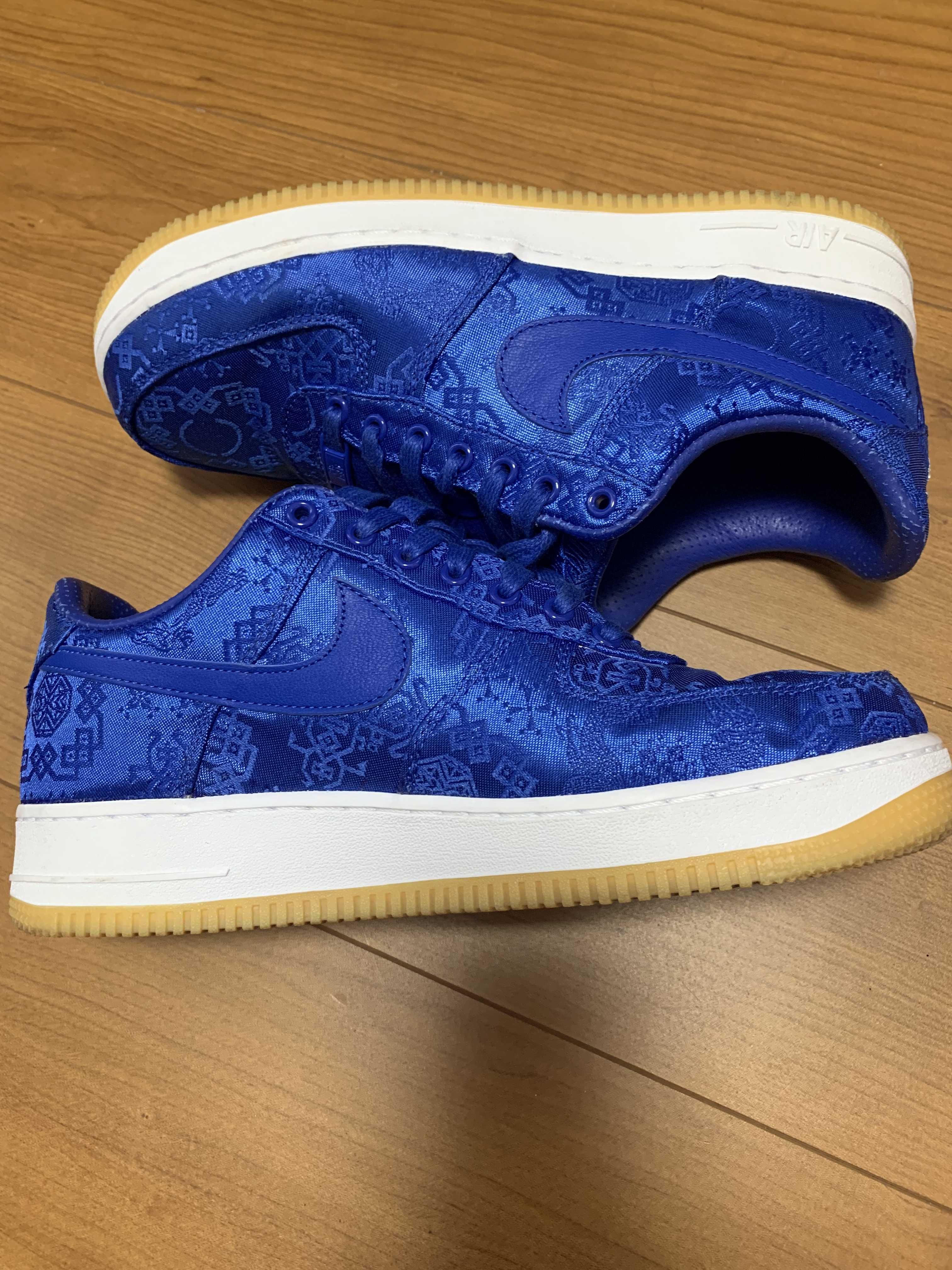 CLOT × Nike Air Force 1 Low "Blue"