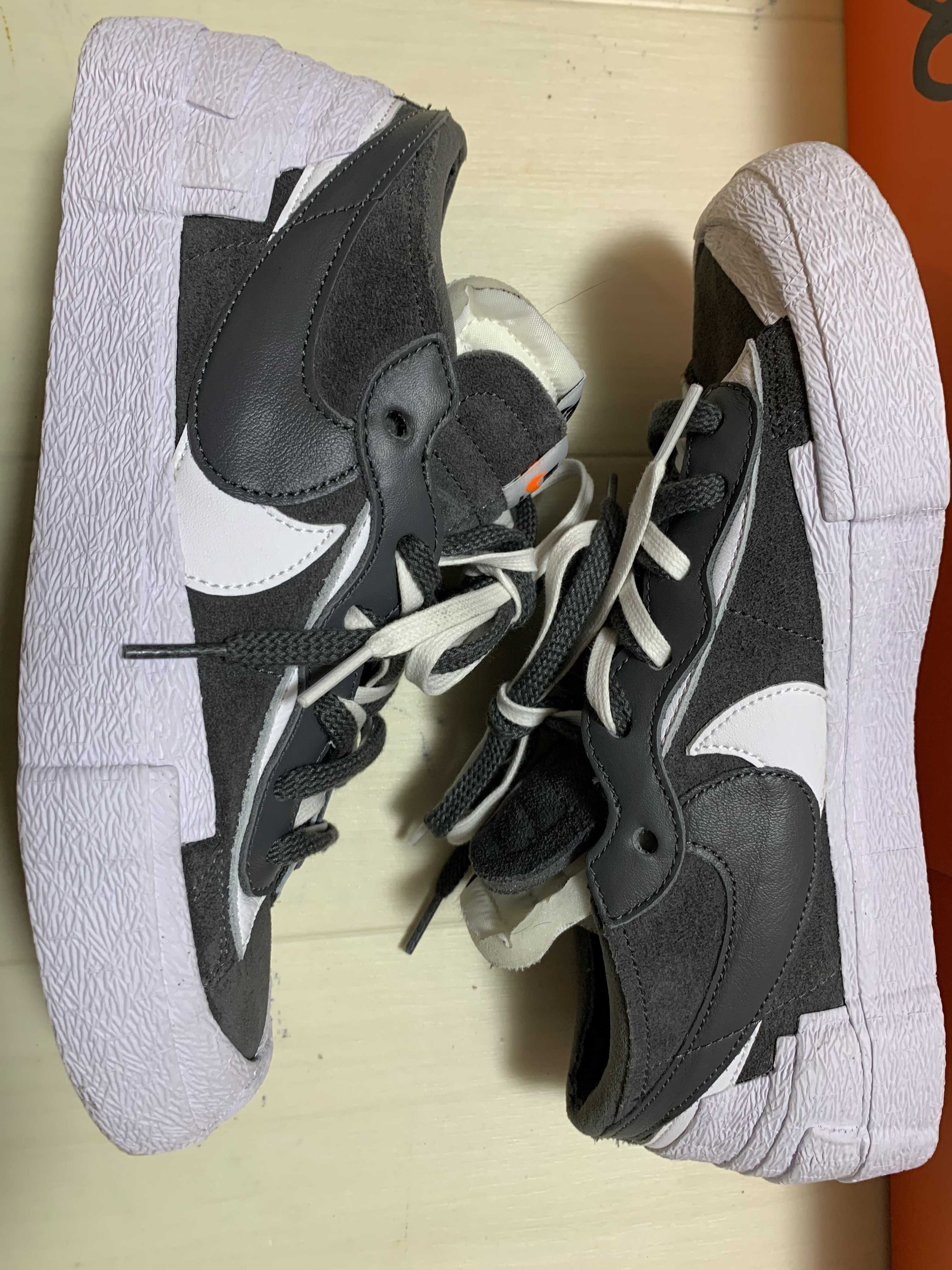 Sacai × Nike Blazer Low "Iron Grey"