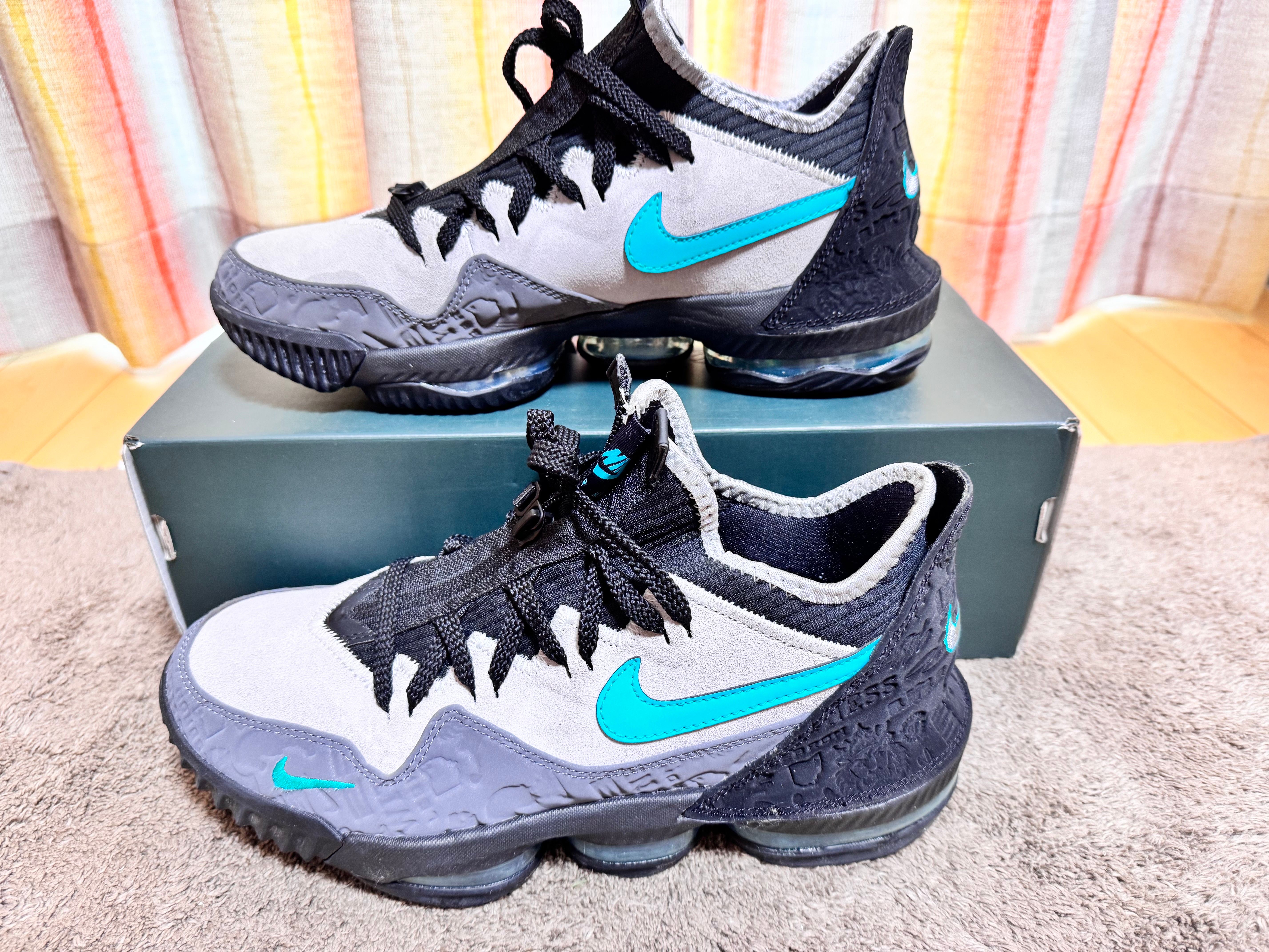 atmos × Nike LeBron 16 "Clear Jade"