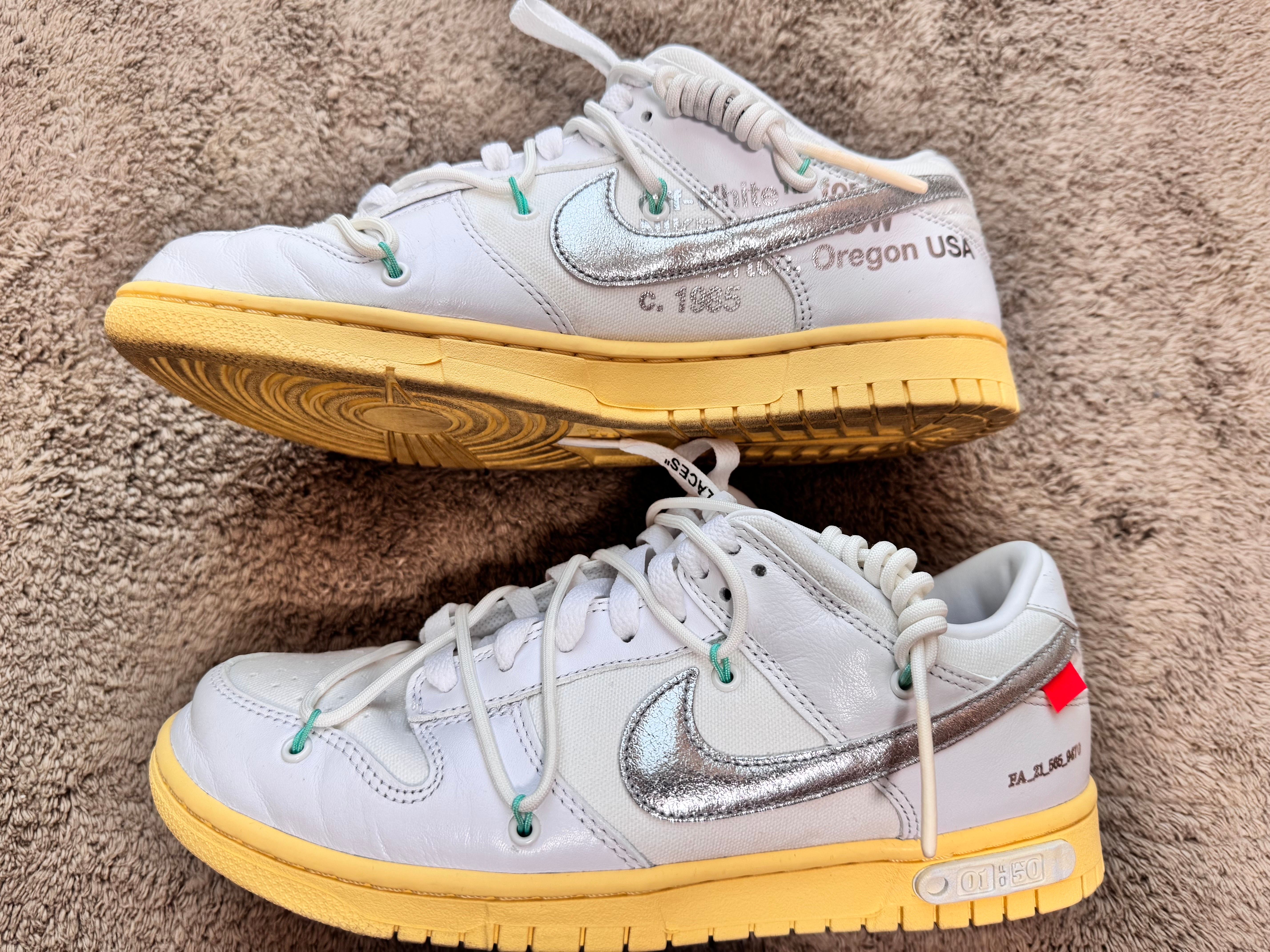 Off-White × Nike Dunk Low 1 of 50 "Lot.1"