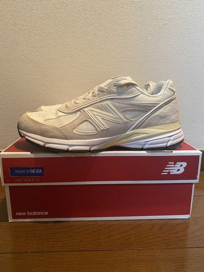 Stussy × New Balance 990V4 "Stussy Cream"