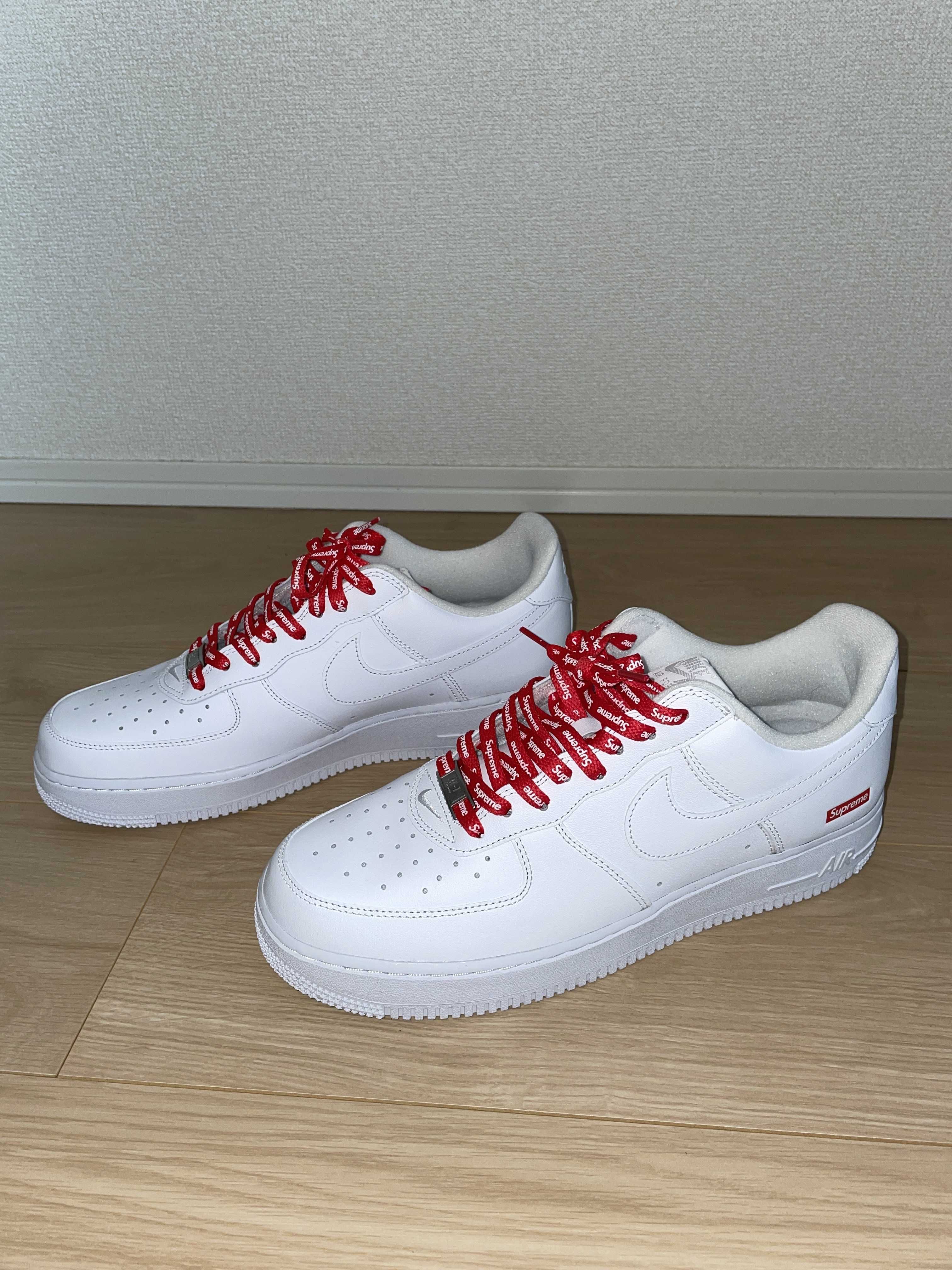 Supreme × Nike Air Force 1 Low "White"