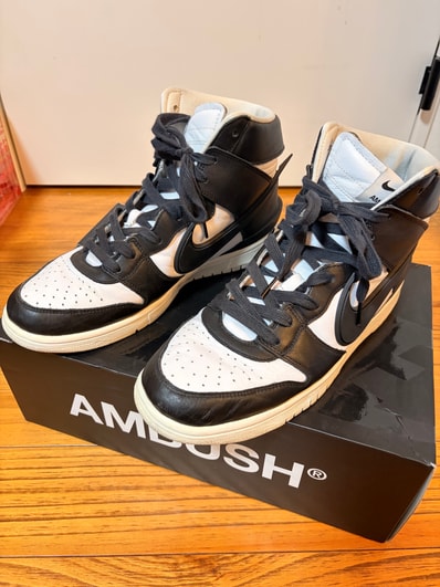 AMBUSH × Nike Dunk High "Black"