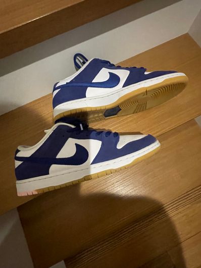 Nike SB Dunk Low "Los Angeles Dodgers/Deep Royal Blue"