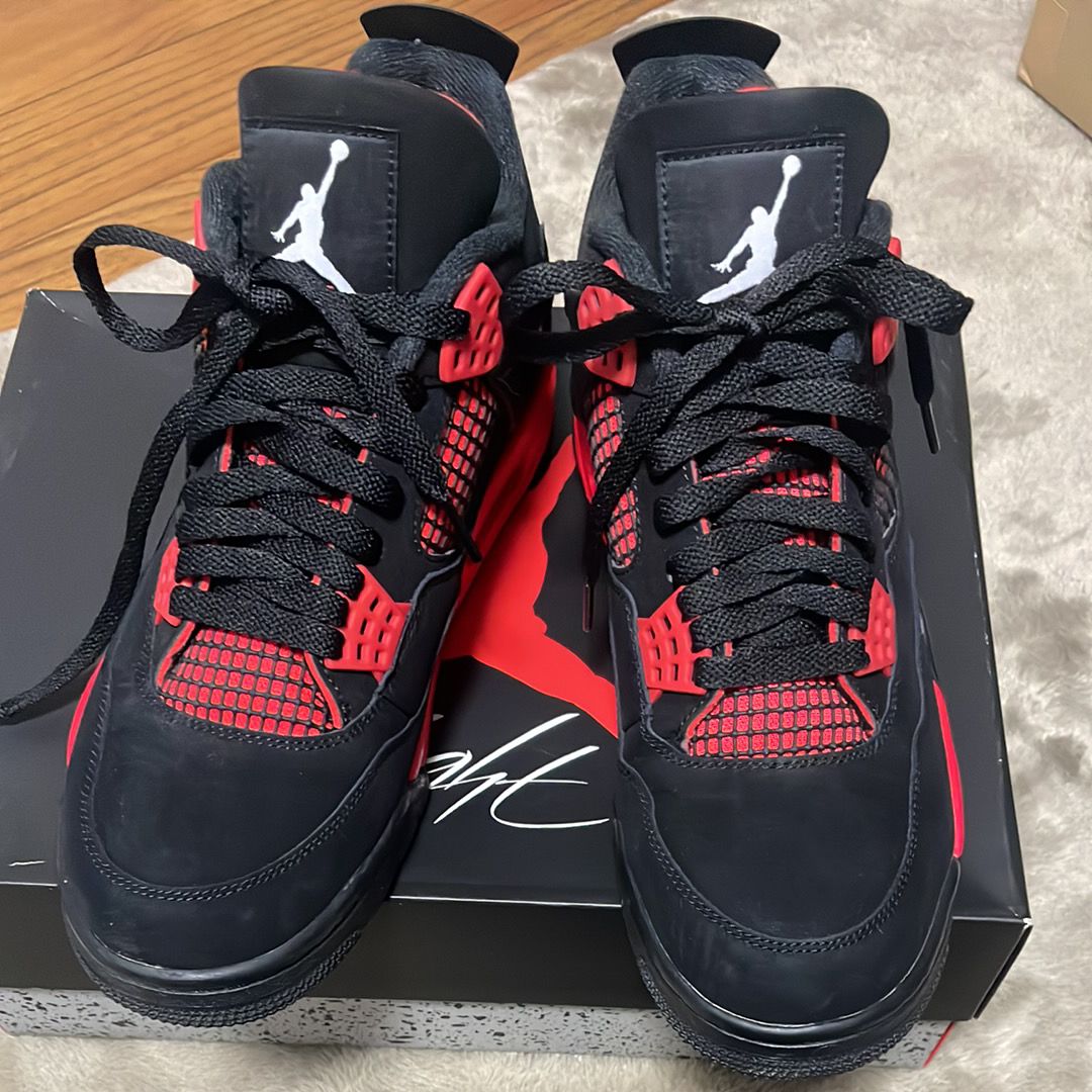 Nike Air Jordan 4 "Red Thunder/Crimson"