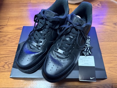 Supreme × Nike Air Force 1 Low "Black"