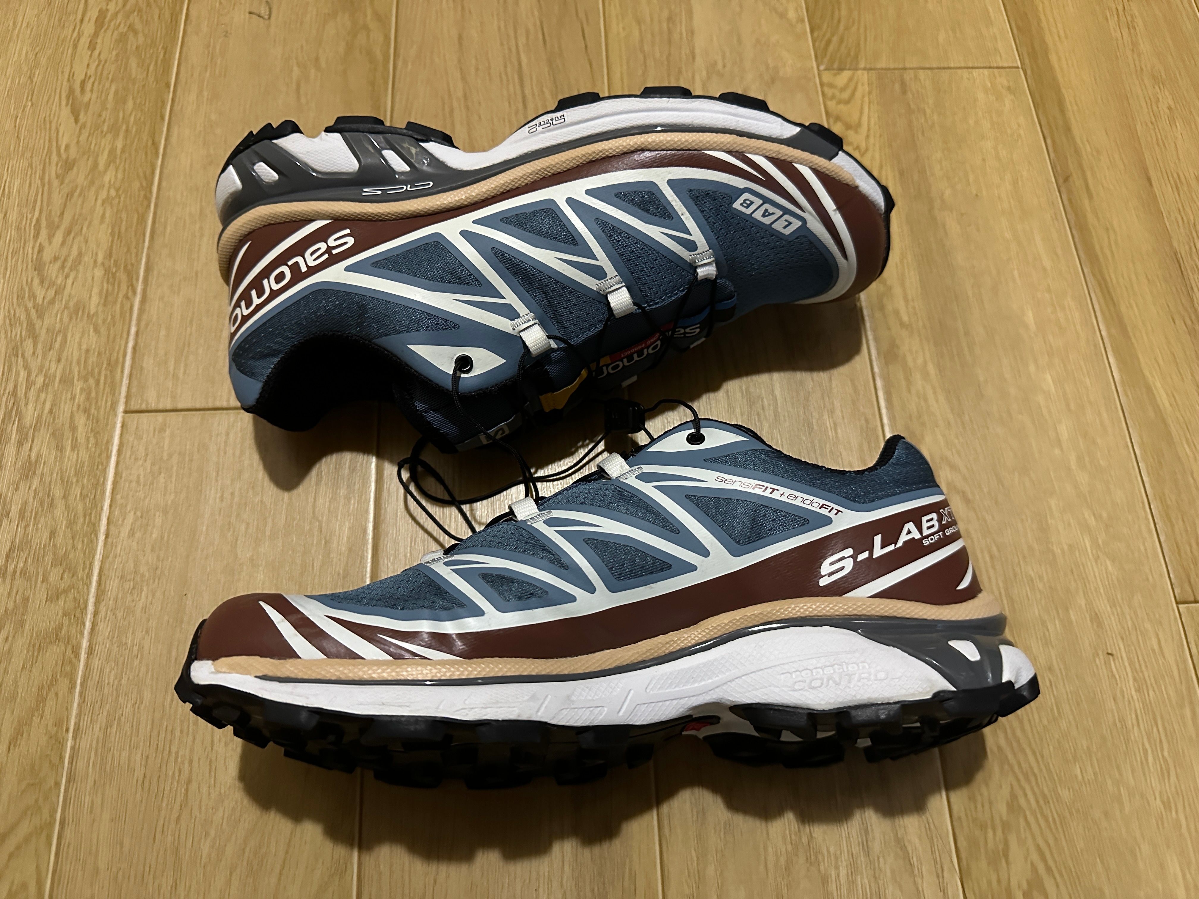 Salomon XT-6 "Aegean Blue/Tortoise Shell/Hazelnut"