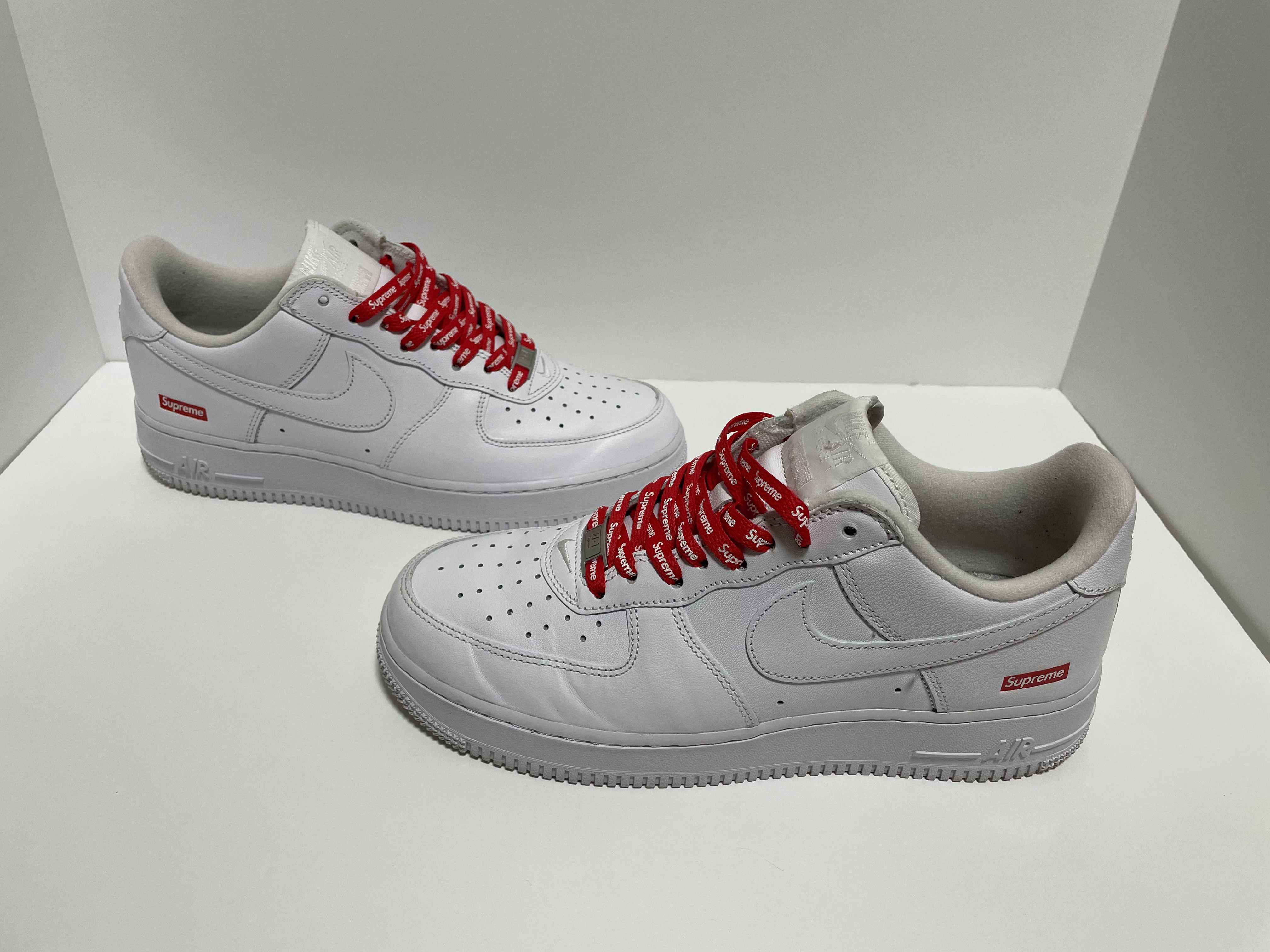 Supreme × Nike Air Force 1 Low "White"