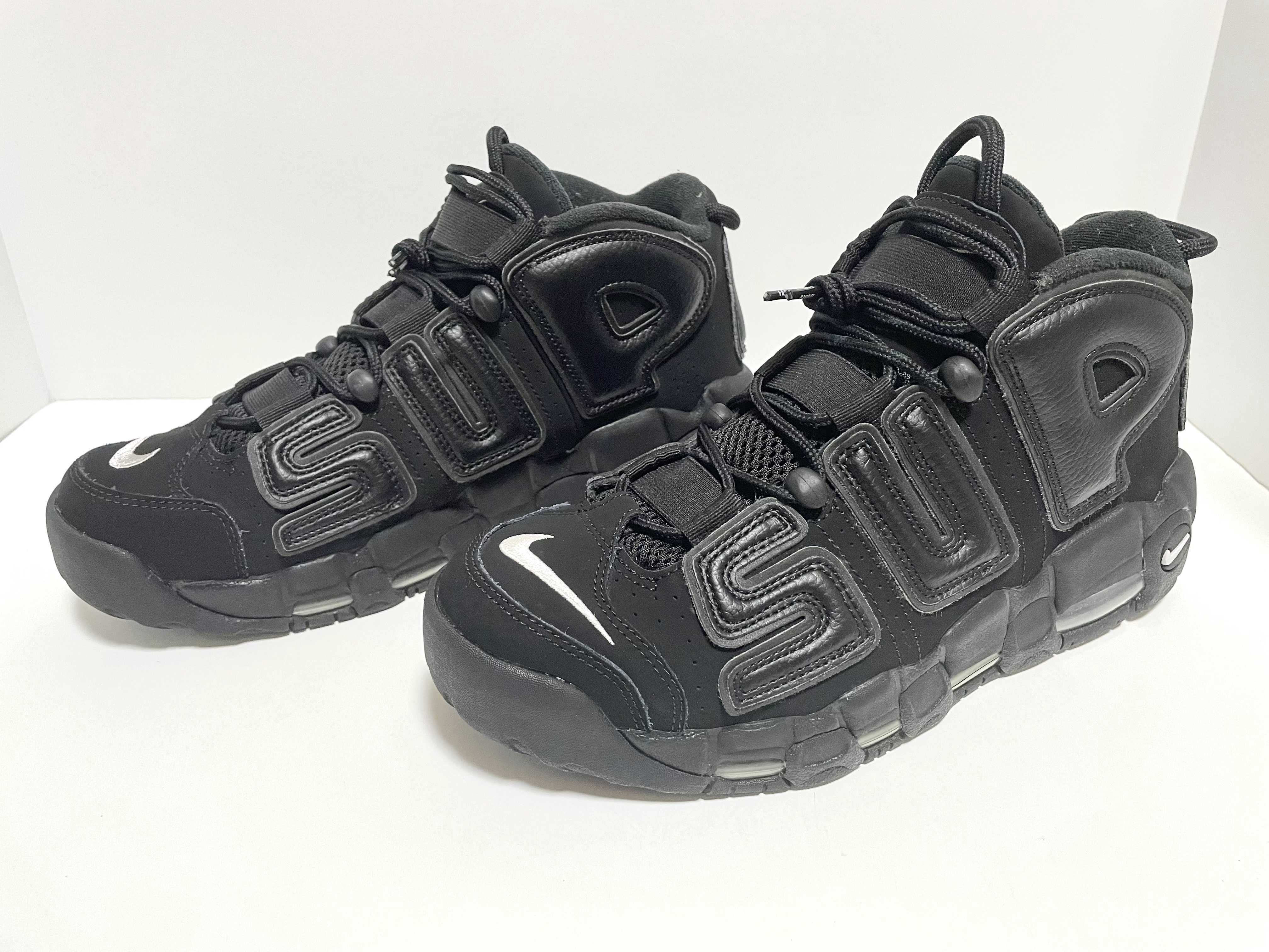 Supreme × Nike Air More Uptempo "Black"