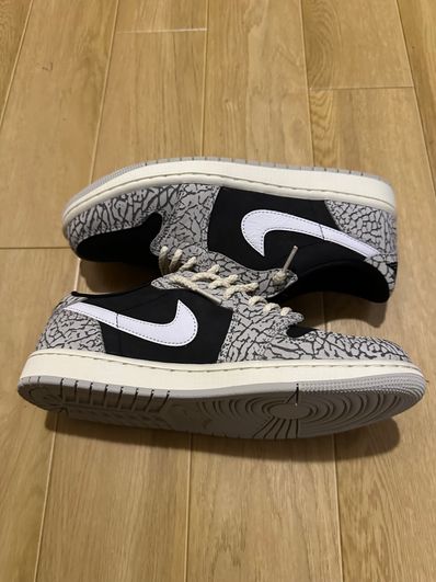 Nike Women's Air Jordan 1 Retro Low OG "Black Cement"