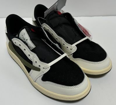 Travis Scott × Nike PS Air Jordan 1 Low OG "Medium Olive"