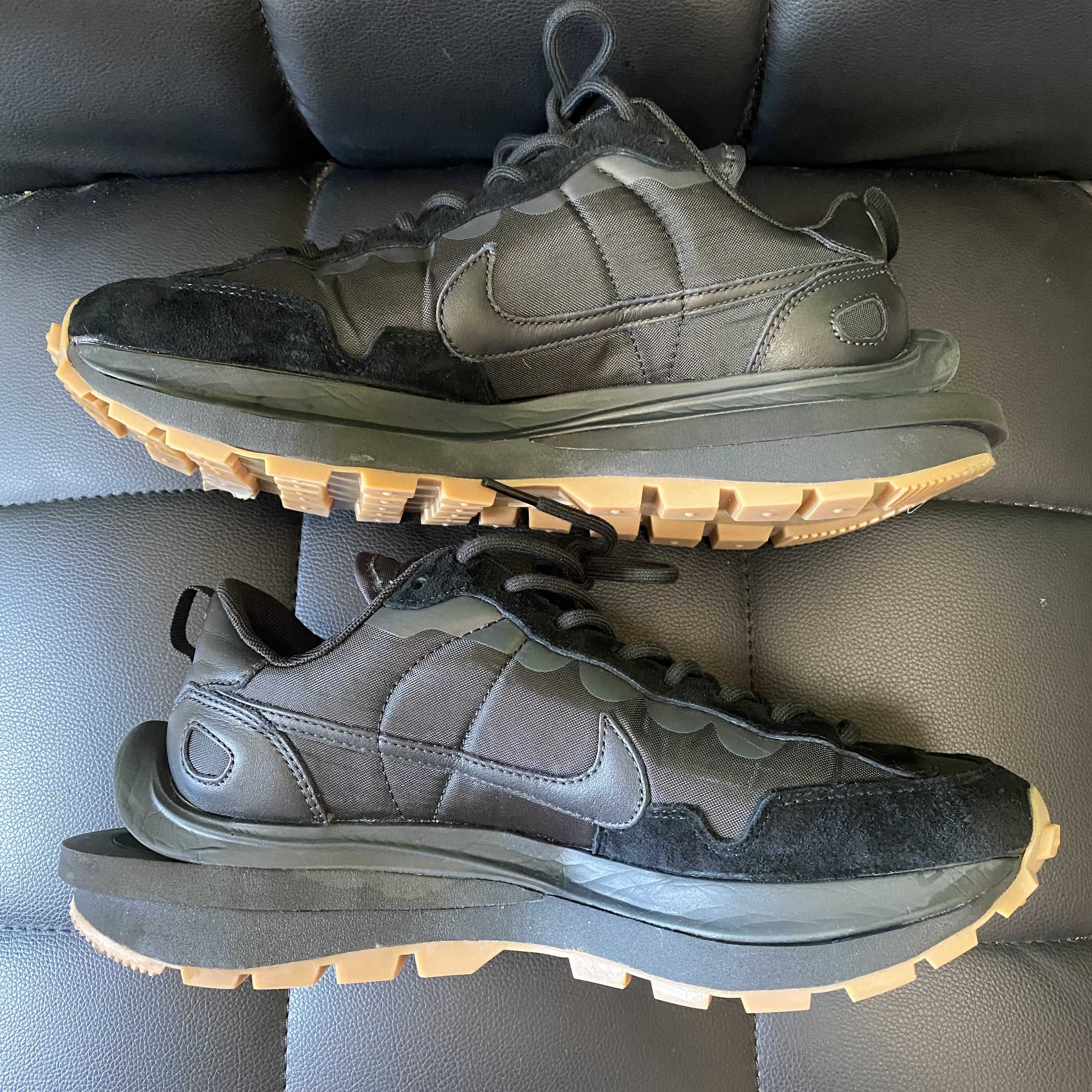 sacai × Nike VaporWaffle "Black Gum"