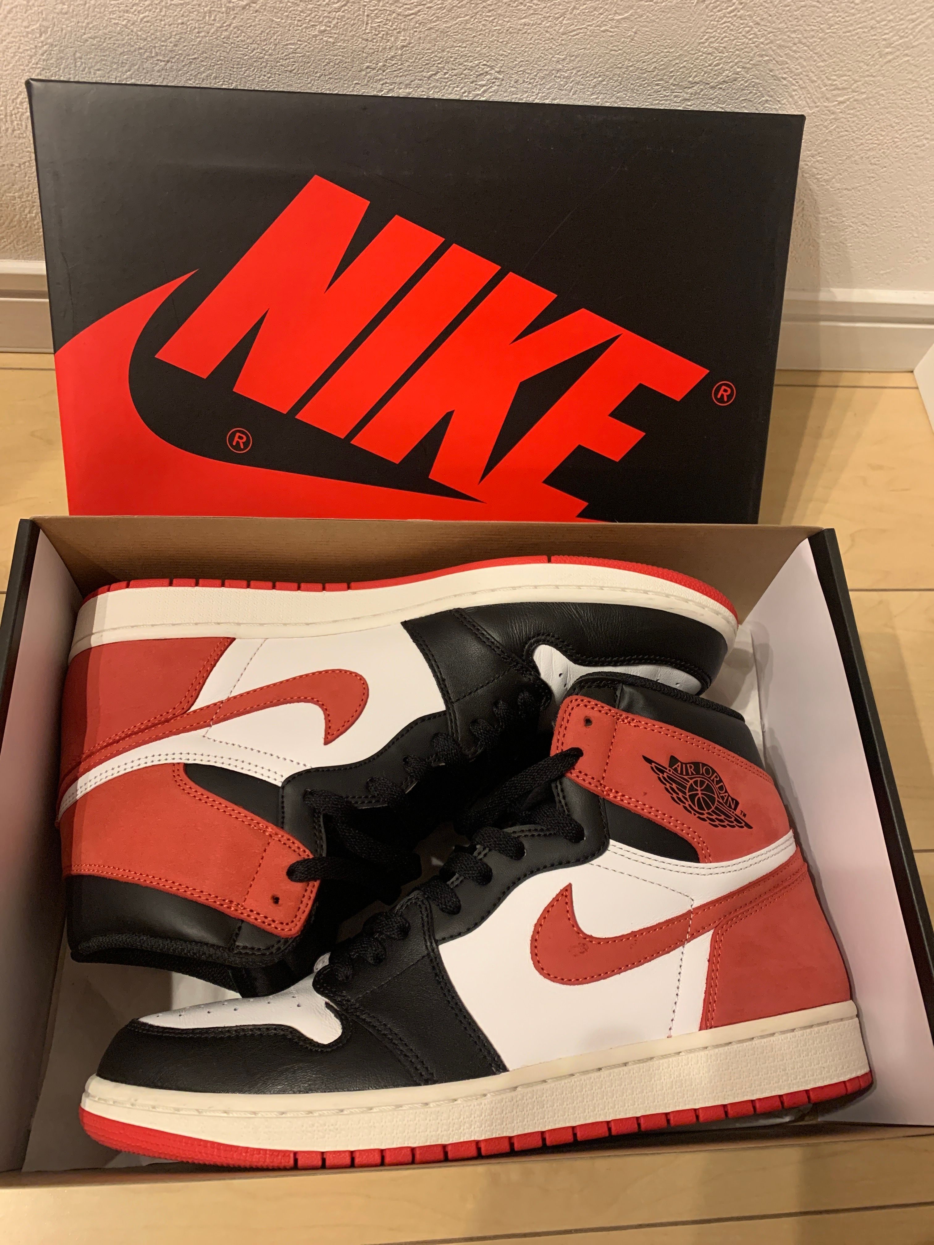 NIKE AIR JORDAN 1 RETRO HIGH "TRACK RED"
