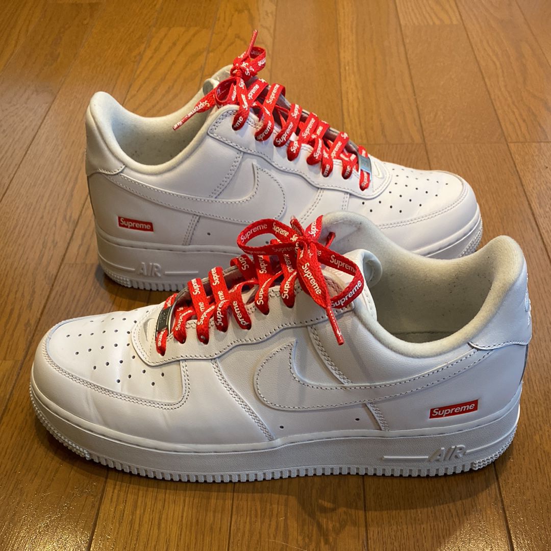 Supreme × Nike Air Force 1 Low "White"
