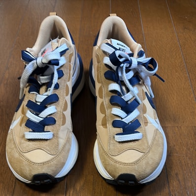 sacai × Nike Vapor Waffle "Sesame and Blue Void"