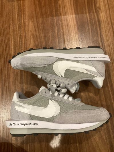 Fragment × sacai × Nike LD Waffle "Light Smoke Grey"