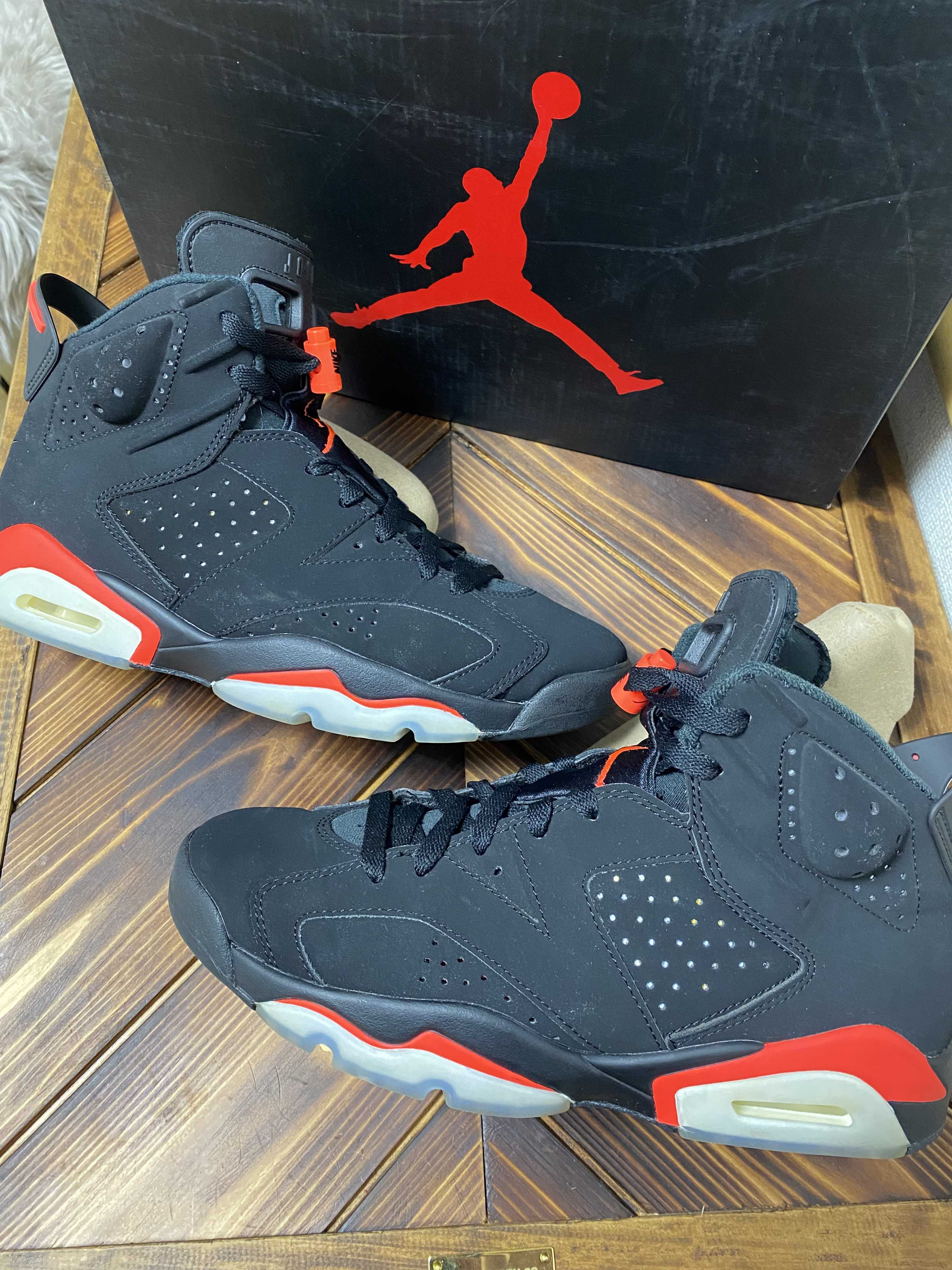 Nike Air Jordan 6 Retro OG "Black/Infrared"