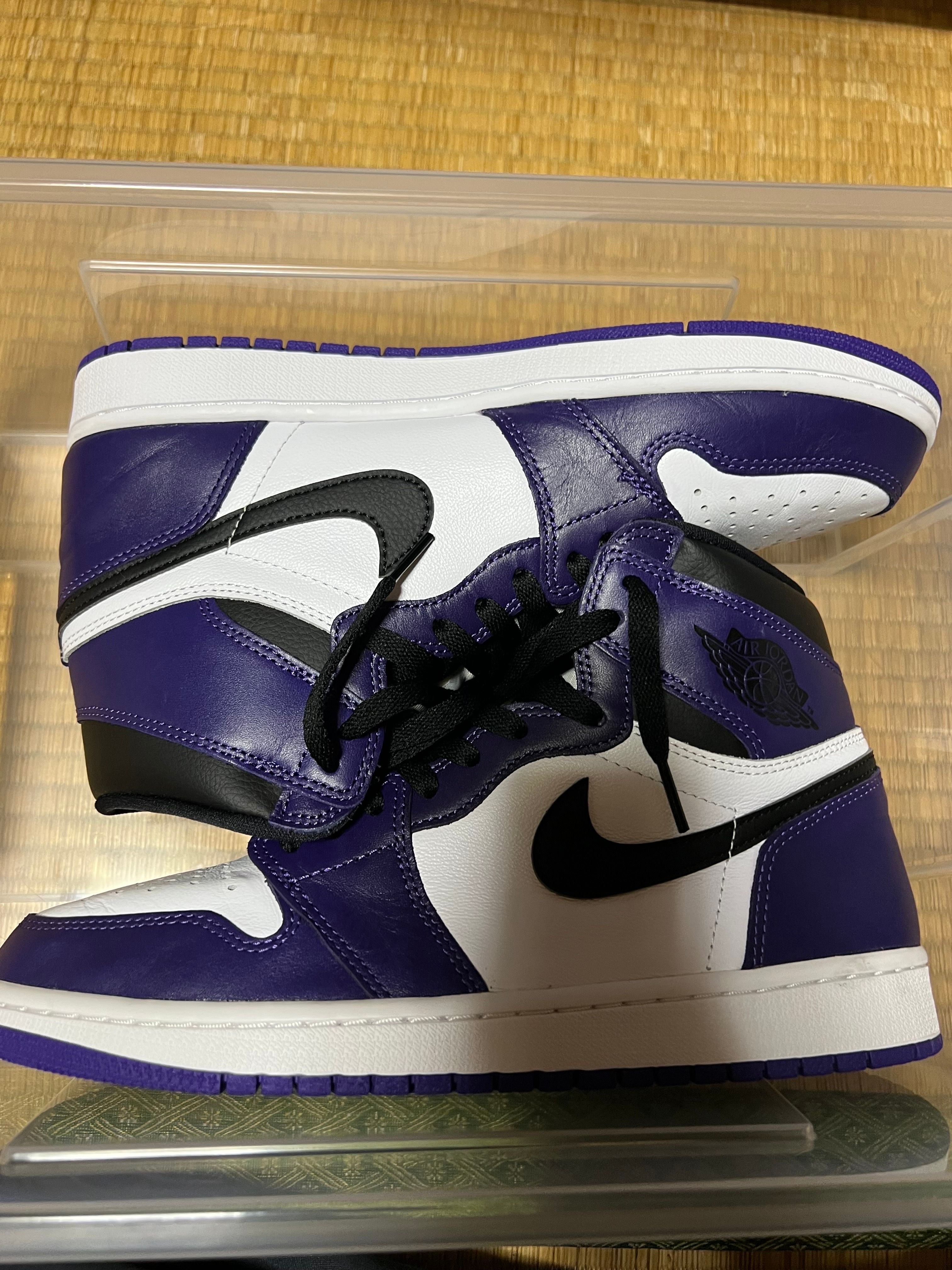 Nike Air Jordan 1 Retro High OG "Court Purple White/Black" (2020)