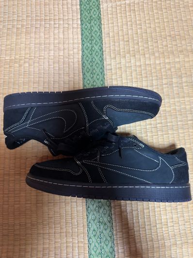 Travis Scott × Nike Air Jordan 1 Low OG SP "Black Phantom"