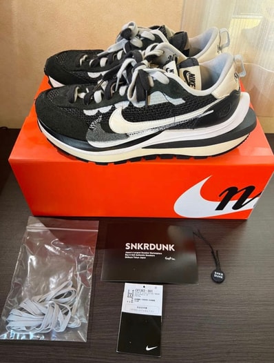 sacai × Nike Vapor Waffle "Black and White"