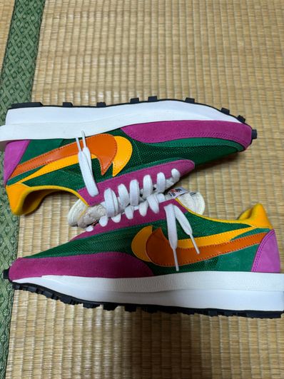 sacai × NIKE LDV WAFFLE "PINE GREEN"