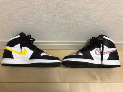 Nike Air Jordan 1 High OG Defiant "Black/Yellow/Gym Red"