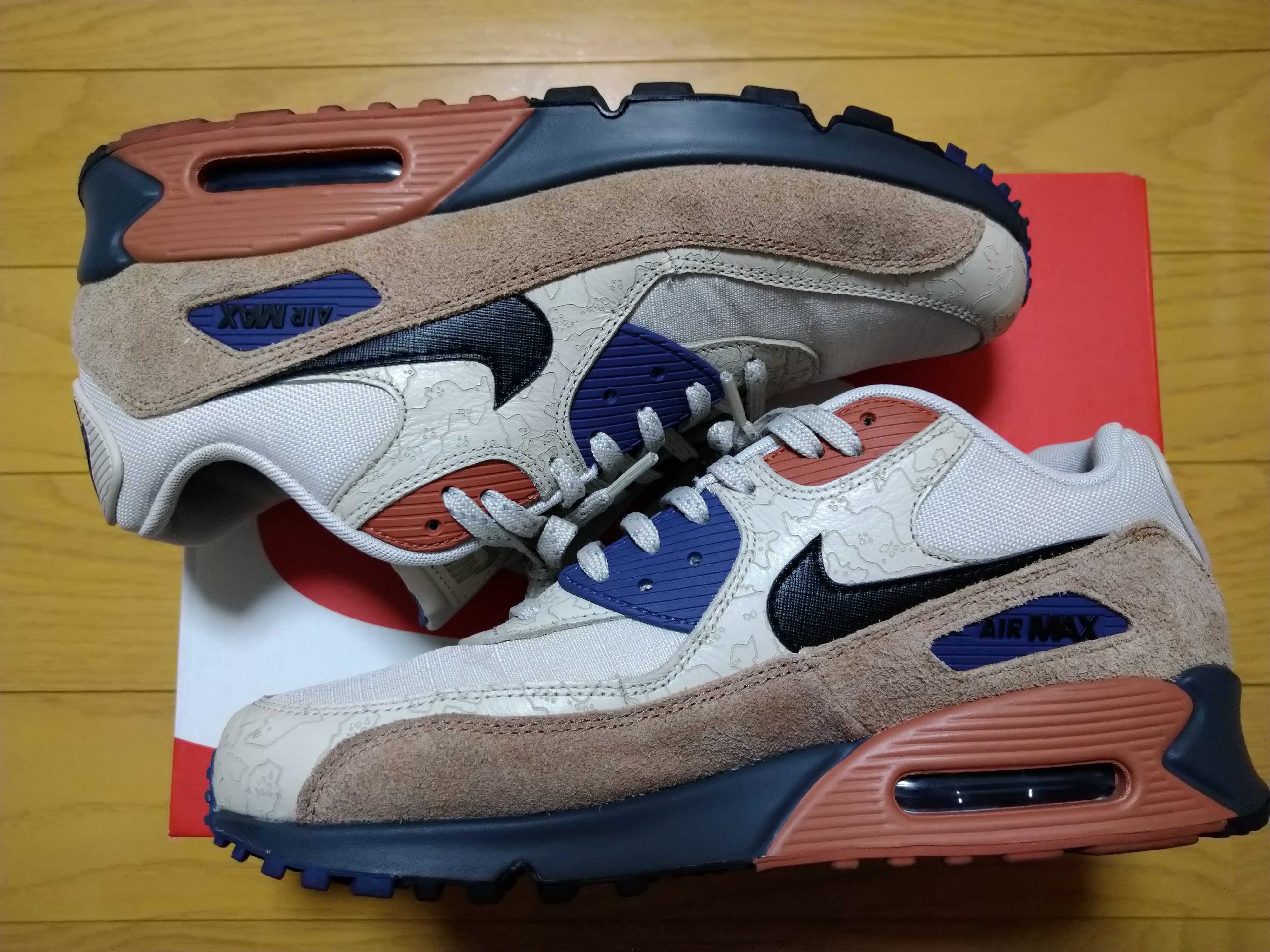 NIKE AIR MAX 90 DESERT SAND/BLACK