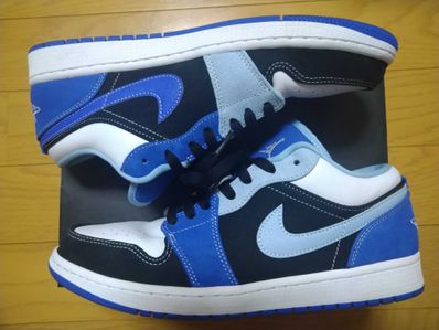 Nike Air Jordan 1 Low "White/Black/Blue"