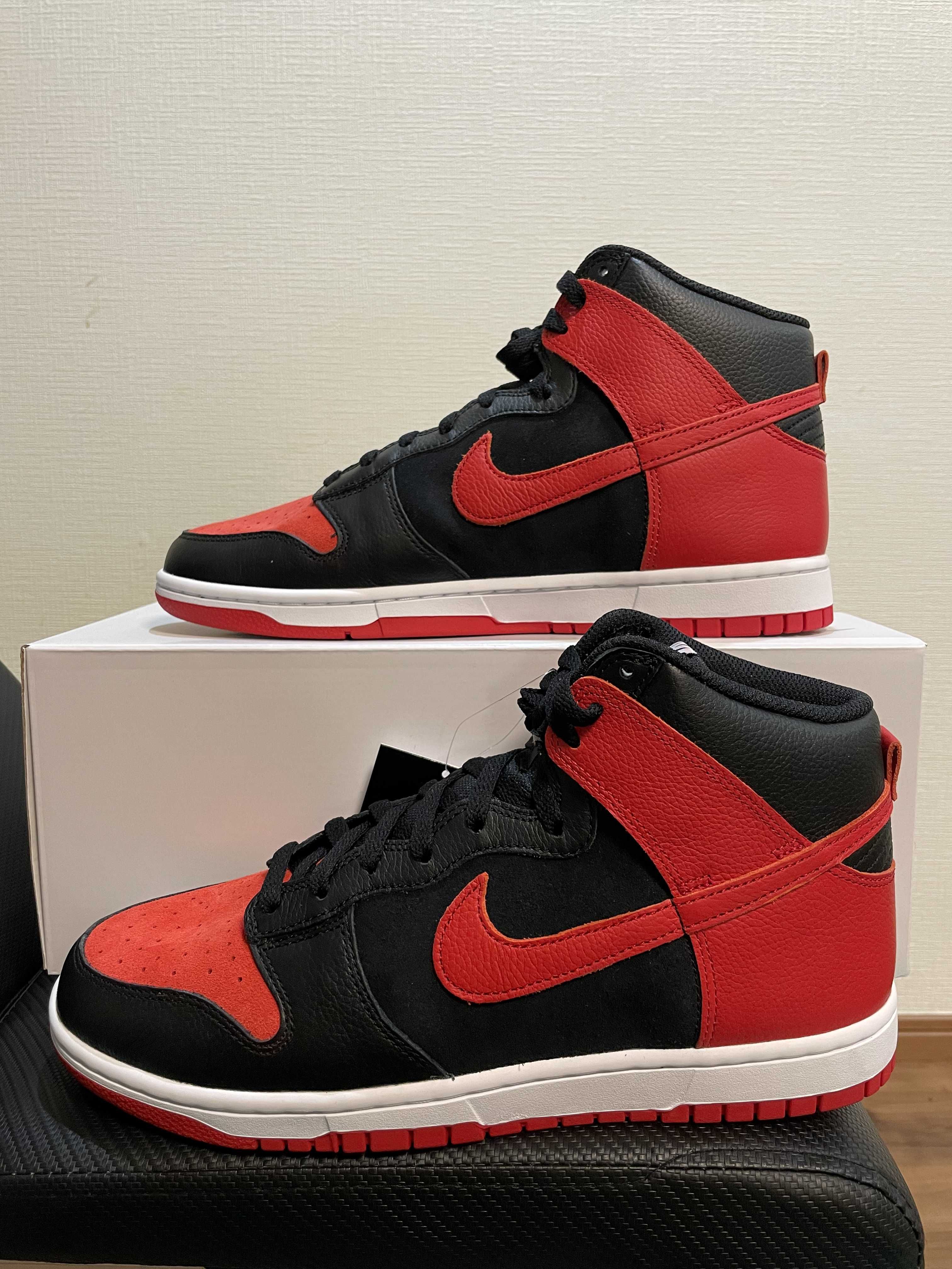 Nike Women's Dunk High "Black and White"