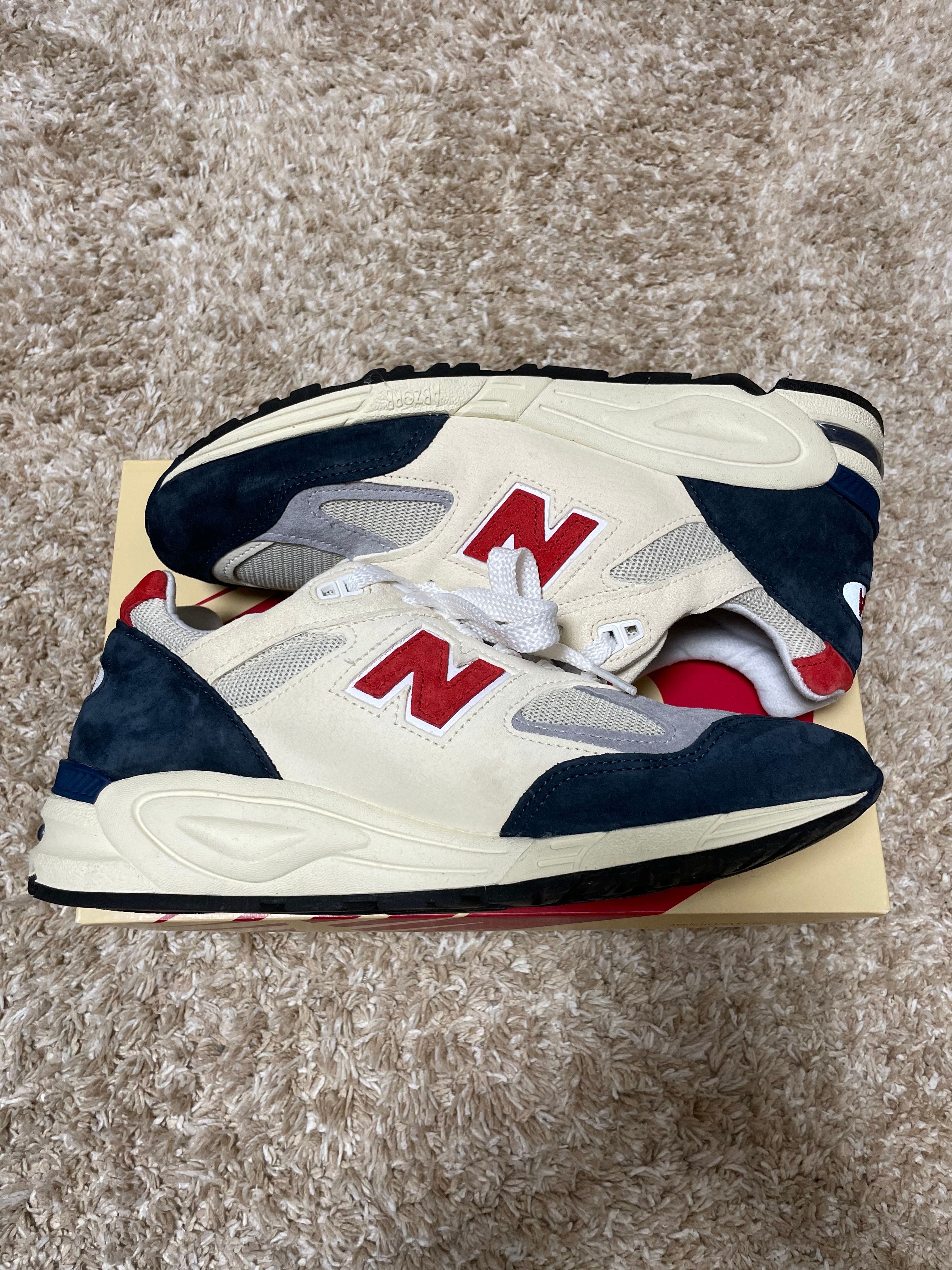 New Balance 990V2 "Red/White/Navy"