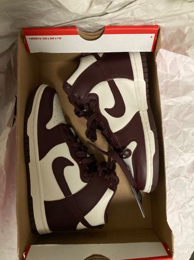 Nike Women's Dunk High "Burgundy Crush"